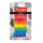 Prestige 8 Piece 'S' Shape Candle Set