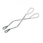Prestige White Coated Handle Tong