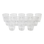 Tandy 12 Pack Clear Shooter Glasses